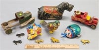 Tin Litho & Pressed Steel Toys Lot Collection