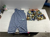 Sizes 12-18 mo the kids romper and shorts