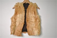 Vintage Fur Vest Size XS / S