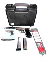 WALTHER PPK/S STAINLESS .380 ACP UNFIRED COND