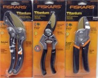 3 Fiskars -Pruners