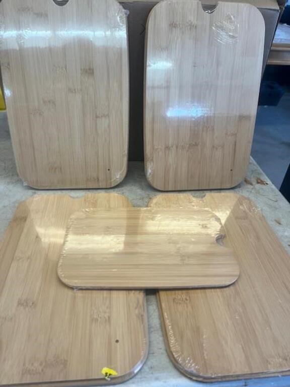 Wood Cutting Boards x5