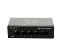 Cisco $43 Retail SF110D-05 5-Port 10/100 Desktop
