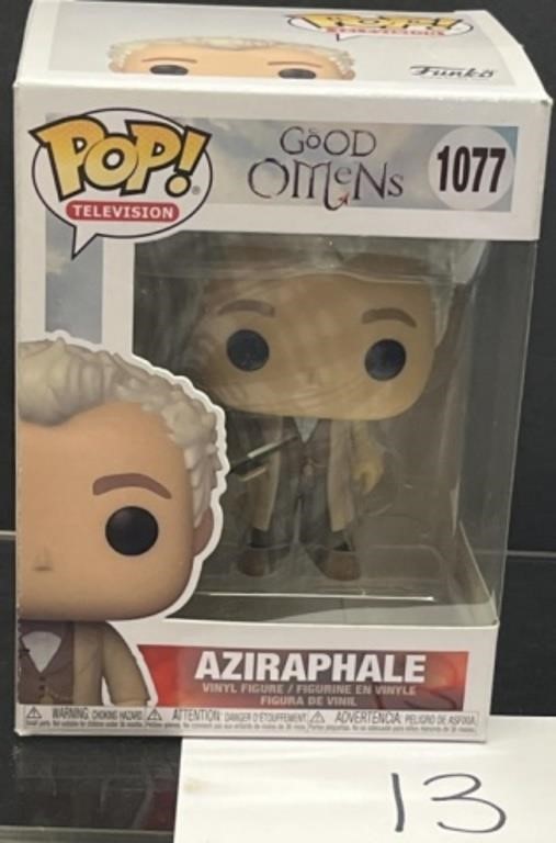 Good Omens Aziraphale Funko pop New