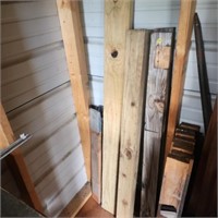 Misc Lumber Tool that need handles and Saw Horse