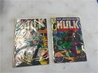 2-Incredible Hulk Comics #121 & 142