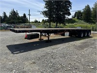 1993 Trail Mobile 48' Tri Axle Flat Bed