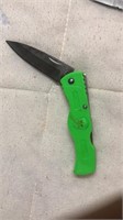 Tac extreme green knife and frost cutlery knife