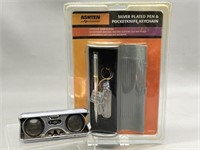 *Sealed Pocketknife Keychain & Sport Binoculars