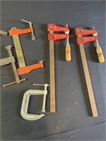 Large amount of  clamps