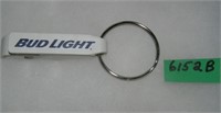 Vintage Bud Lite advertising promotional key chain