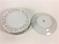 Seven Sheffield Fine China Plates