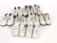Nine Pairs Of Vintage Toddler Shoes