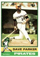 1976 Topps #185 Dave Parker ex