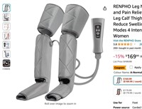 RENPHO Leg Massager for Circulation and Pain