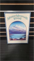 MONTE DOLACK MISSION MOUNTAIN WINERY FRAMED