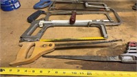 Various hack saws