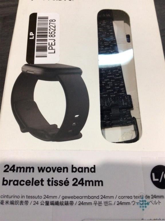 Fitbit 24MM Woven Band Bracelet L/G