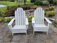 Pollywood White Adirondack Chairs