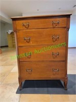 Vintage Maple Chest of Drawers Dovetailed