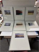 Lot of 7 vintage printed landscape photos