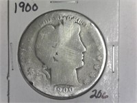 1900 Barber Half Dollar