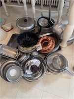 huge lot of pots and pans *bring boxes*