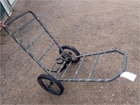 Camo 2-Wheel Deer Cart w/ Tie Down Strap!