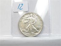 1943 P Walking Liberty Half Dollar 90% Silver