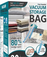 Cozy Essential Vacuum Storage Bags, Space Saver