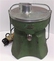 Vtg JuiceX Juice Extractor, Green, Untested