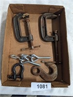 (2) C-Clamps & Other