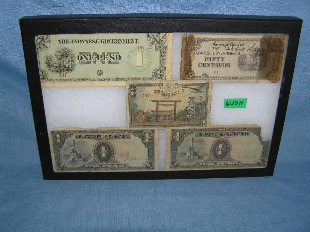 Collection of world currency