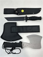 New Survival Knife & Hatchet