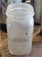 Atlas - Special Mason Glass Jar