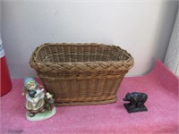 Basket with Coal Bear & Other