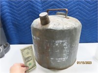 Antique Metal 1.5gal ish Gas Can Decor