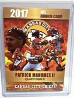 Patrick Mahomes 2017 Rookie Phenoms NFL Rookie car
