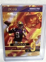 Joe Burrow 2019 RookiePro Sports Cards rookie card