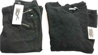 Size 2 Kenneth Cole Jeans/Sm Ellen Tracy Sweater