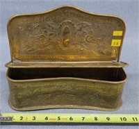 Vintage Brass Cosmetic Holder