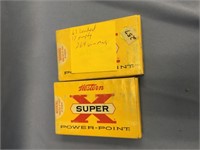 2 boxes ammo; both Super X 264 Winchester mag. 140