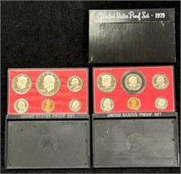 1978 & 1979 US Proof Sets