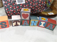 Letter Blocks & Candles Kit