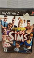 Playstation 2 The Sims game