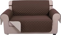 U-NICE HOME Loveseat Sofa Cover Reversible Couch C