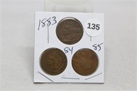 1883/84/85 Indian Head Cent