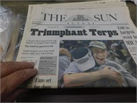 SPORTS RELATED NEWSPAPERS, SPORT HEADLINES