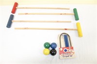 Vintage Withington Croquet Set