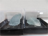 2 LOOSE BLUE TOPAZ